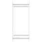 vidaXL Leñero de vidrio templado transparente 40x35x100 cm vidaXL Leñero de vidrio templado transparente 40x35x100 cm