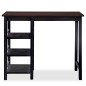 vidaXL Conjunto de mesa alta de cocina 3 piezas MDF negro vidaXL Conjunto de mesa alta de cocina 3 piezas MDF negro