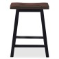 vidaXL Conjunto de mesa alta de cocina 3 piezas MDF negro vidaXL Conjunto de mesa alta de cocina 3 piezas MDF negro