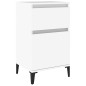 vidaxL Mesita de noche blanca 40x35x70 cm vidaxL Mesita de noche blanca 40x35x70 cm