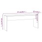 vidaXL Juego de comedor 3 piezas madera contrachapada roble Sonoma vidaXL Juego de comedor 3 piezas madera contrachapada roble Sonoma