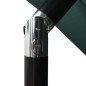 vidaXL Sombrilla de 3 niveles con poste de aluminio verde 2,5x2,5 m vidaXL Sombrilla de 3 niveles con poste de aluminio verde 2,5x2,5 m