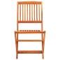 vidaXL Set de comedor de jardín plegable 5 pzas madera eucalipto vidaXL Set de comedor de jardín plegable 5 pzas madera eucalipto