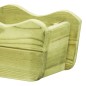 vidaXL Arriate de madera de pino impregnada 80x18x18 cm vidaXL Arriate de madera de pino impregnada 80x18x18 cm