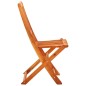 vidaXL Set de comedor de jardín plegable 5 pzas madera eucalipto vidaXL Set de comedor de jardín plegable 5 pzas madera eucalipto