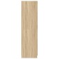 vidaXL Armario de madera contrachapada roble Sonoma 80x52x180 cm vidaXL Armario de madera contrachapada roble Sonoma 80x52x180 cm