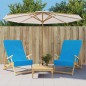 vidaXL Toallas de playa 2 uds tela turquesa 400 g/m² 60x135 cm vidaXL Toallas de playa 2 uds tela turquesa 400 g/m² 60x135 cm