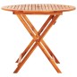 vidaXL Set de comedor de jardín plegable 5 pzas madera eucalipto vidaXL Set de comedor de jardín plegable 5 pzas madera eucalipto