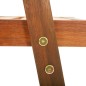 vidaXL Juego de comedor de jardín 5 piezas madera maciza de acacia vidaXL Juego de comedor de jardín 5 piezas madera maciza de acacia
