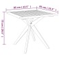 vidaXL Juego de comedor de jardín 5 piezas madera maciza de acacia vidaXL Juego de comedor de jardín 5 piezas madera maciza de acacia