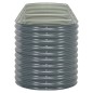 vidaXL Arriate de acero galvanizado gris 320x80x81 cm vidaXL Arriate de acero galvanizado gris 320x80x81 cm