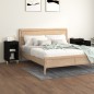 vidaXL Mesitas de noche 2 uds madera contrachapada negro 40x35x70 cm