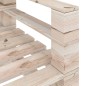 vidaXL Sofá de palets de jardín madera de pino impregnada vidaXL Sofá de palets de jardín madera de pino impregnada