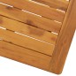 vidaXL Mesa plegable de jardín de madera maciza de acacia 70x70x75 cm vidaXL Mesa plegable de jardín de madera maciza de acacia 70x70x75 cm