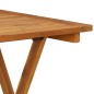 vidaXL Mesa plegable de jardín de madera maciza de acacia 70x70x75 cm vidaXL Mesa plegable de jardín de madera maciza de acacia 70x70x75 cm