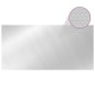 vidaXL Cubierta de piscina PE plateado 450x220 cm
