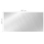 vidaXL Cubierta de piscina PE plateado 450x220 cm