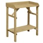 vidaXL Mesa de jardinera madera de pino impregnada 75x40x90 cm vidaXL Mesa de jardinera madera de pino impregnada 75x40x90 cm