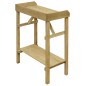 vidaXL Mesa de jardinera madera de pino impregnada 75x40x90 cm vidaXL Mesa de jardinera madera de pino impregnada 75x40x90 cm