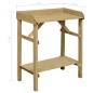 vidaXL Mesa de jardinera madera de pino impregnada 75x40x90 cm vidaXL Mesa de jardinera madera de pino impregnada 75x40x90 cm