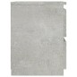 vidaXL Mesitas de noche 2 uds aglomerado gris hormigón 30x30x40 cm vidaXL Mesitas de noche 2 uds aglomerado gris hormigón 30x30x40 cm
