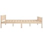 vidaXL Estructura de cama de madera de pino maciza 140x200 cm vidaXL Estructura de cama de madera de pino maciza 140x200 cm