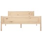 vidaXL Estructura de cama de madera de pino maciza 140x200 cm vidaXL Estructura de cama de madera de pino maciza 140x200 cm