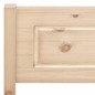 vidaXL Estructura de cama de madera de pino maciza 140x200 cm vidaXL Estructura de cama de madera de pino maciza 140x200 cm