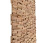 vidaXL Paneles de revestimiento de pared 3D 10 uds madera teca 1,08 m² vidaXL Paneles de revestimiento de pared 3D 10 uds madera teca 1,08 m²