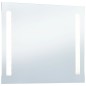 vidaXL Espejo de pared de baño con LED 100x60 cm vidaXL Espejo de pared de baño con LED 100x60 cm