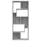 vidaXL Estantería de madera contrachapada gris Sonoma 67x24x161 cm vidaXL Estantería de madera contrachapada gris Sonoma 67x24x161 cm
