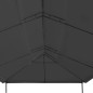 vidaXL Cenador gris antracita 600x298x270 cm vidaXL Cenador gris antracita 600x298x270 cm