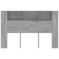vidaXL Mueble cabecero gris Sonoma 160x18,5x104,5 cm vidaXL Mueble cabecero gris Sonoma 160x18,5x104,5 cm