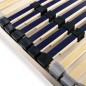vidaXL Somier de láminas con 42 listones de 7 regiones 100x200 cm