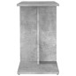 vidaXL Mesa auxiliar de madera contrachapada gris hormigón 50x30x50 cm vidaXL Mesa auxiliar de madera contrachapada gris hormigón 50x30x50 cm