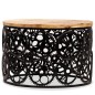 vidaXL Mesa de centro de madera de mango maciza 60x40 cm vidaXL Mesa de centro de madera de mango maciza 60x40 cm
