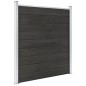 vidaXL Valla de jardín de WPC gris 180x186 cm vidaXL Valla de jardín de WPC gris 180x186 cm
