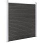 vidaXL Valla de jardín de WPC gris 180x186 cm vidaXL Valla de jardín de WPC gris 180x186 cm