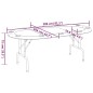 vidaXL Mesa de póquer plegable para 10 jugadores azul 206x106x75 cm vidaXL Mesa de póquer plegable para 10 jugadores azul 206x106x75 cm