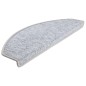 vidaXL Alfombrillas de escalera 15 unidades gris claro 65x24x4 cm vidaXL Alfombrillas de escalera 15 unidades gris claro 65x24x4 cm