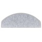 vidaXL Alfombrillas de escalera 15 unidades gris claro 65x24x4 cm vidaXL Alfombrillas de escalera 15 unidades gris claro 65x24x4 cm