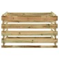 vidaXL Compostador con listones madera pino impregnada 120x120x70 cm vidaXL Compostador con listones madera pino impregnada 120x120x70 cm