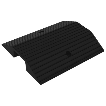 vidaXL Rampa de umbral puente goma 49x40x8 cm
