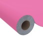 vidaXL Láminas autoadhesivas muebles PVC rosa brillante 500x90 cm