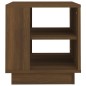 vidaXL Mesa de centro madera contrachapada roble marrón 40x40x43 cm vidaXL Mesa de centro madera contrachapada roble marrón 40x40x43 cm