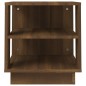 vidaXL Mesa de centro madera contrachapada roble marrón 40x40x43 cm vidaXL Mesa de centro madera contrachapada roble marrón 40x40x43 cm