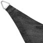 vidaXL Toldo de vela triangular HDPE 5x5x5 m m gris antracita vidaXL Toldo de vela triangular HDPE 5x5x5 m m gris antracita