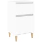 vidaxL Mesita de noche blanca 40x35x70 cm vidaxL Mesita de noche blanca 40x35x70 cm