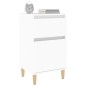 vidaxL Mesita de noche blanca 40x35x70 cm vidaxL Mesita de noche blanca 40x35x70 cm