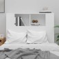 vidaXL Mueble cabecero blanco 100x18,5x104,5 cm vidaXL Mueble cabecero blanco 100x18,5x104,5 cm